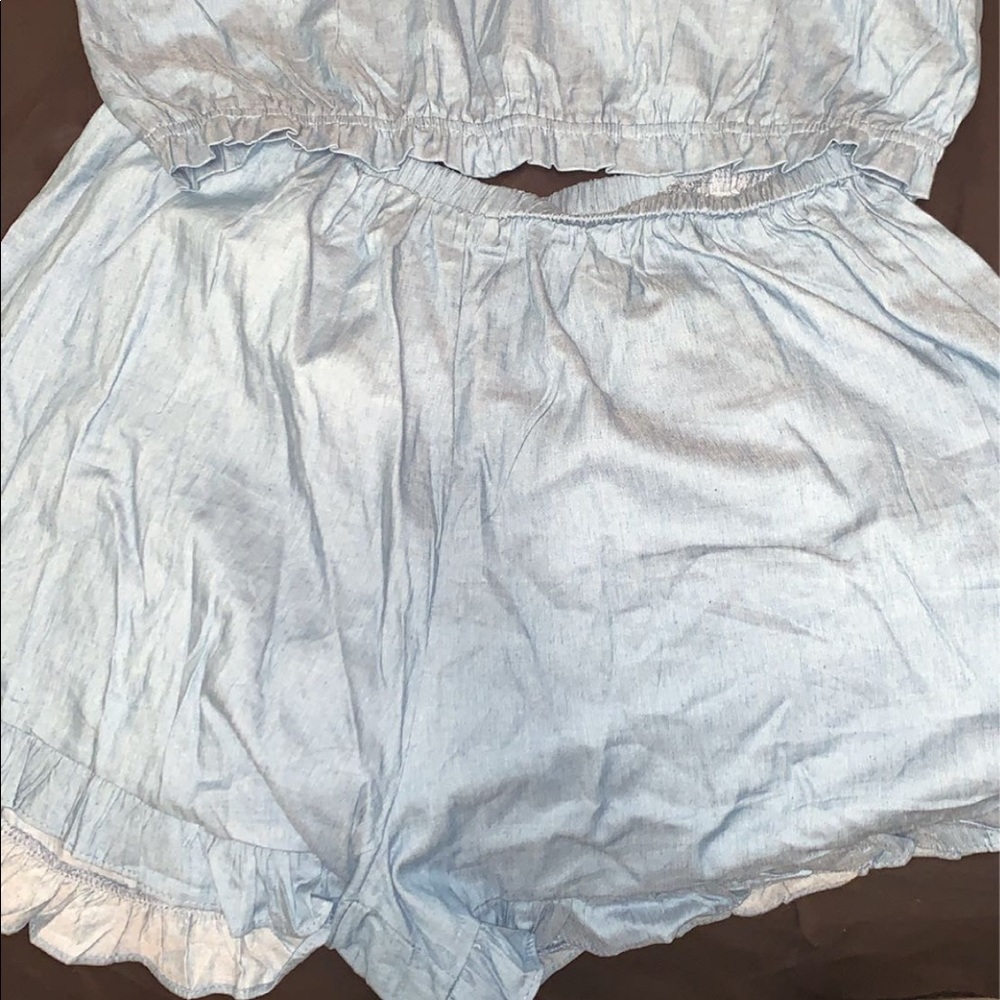 Short and top Denim set